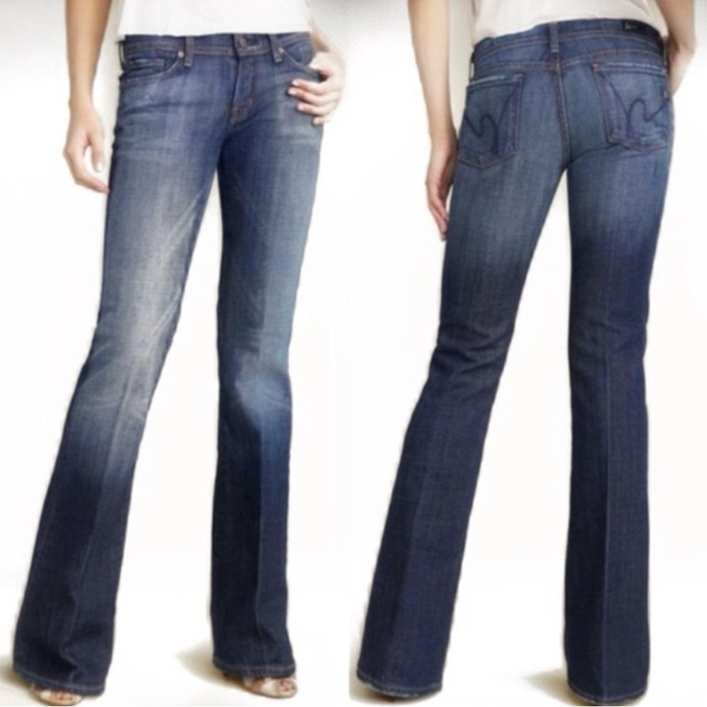 Citizens of Humanity Ingrid 002 Low Waist Flair Jeans Size 28